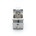 Frituurpan - 8 L - 1 Mand - Inductie - Liftsysteem - met Tapkraan