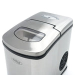 IJsblokjesmachine - 10-12 Kg/Dag- Holle IJsblokjes - Luchtgekoeld - Zilver