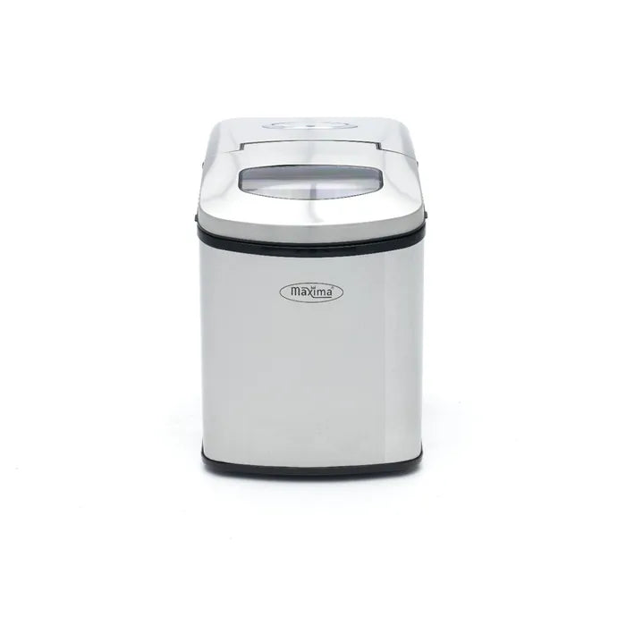 IJsblokjesmachine - 10-12 Kg/Dag- Holle IJsblokjes - Luchtgekoeld - Zilver