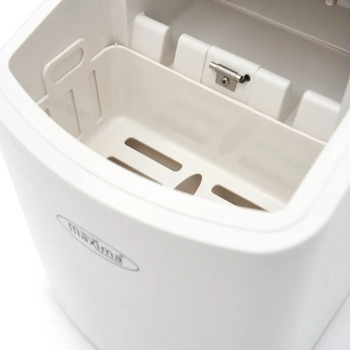 IJsblokjesmachine - 10-12 Kg/Dag- Holle IJsblokjes - Luchtgekoeld - Wit