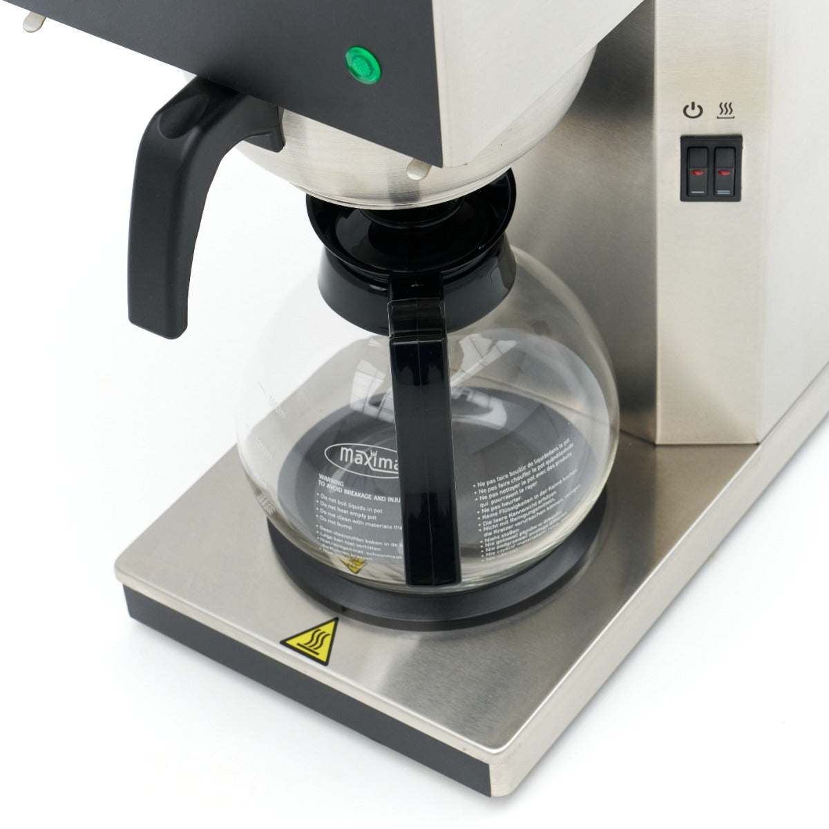 Filterkoffiezetapparaat - Enkel - 1,8 l - met Glazen Kan