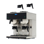Filterkoffiezetapparaat - Dubbel - 2x 1,8 l - met Glazen Kan