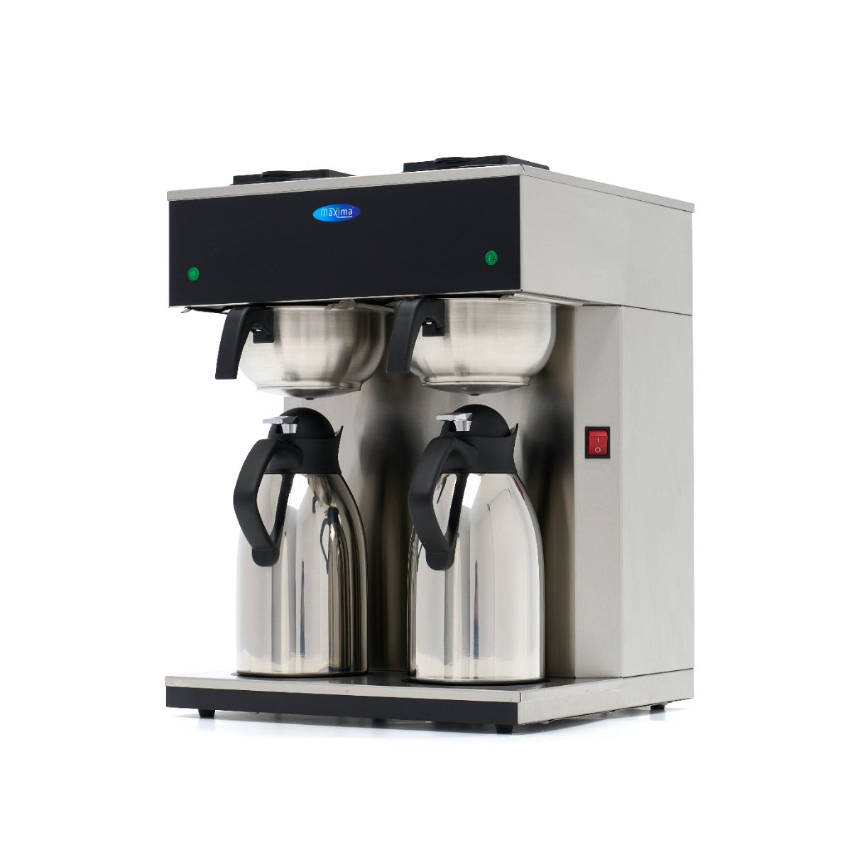 Filterkoffiezetapparaat - Dubbel - 2x 2 l - met Thermoskan