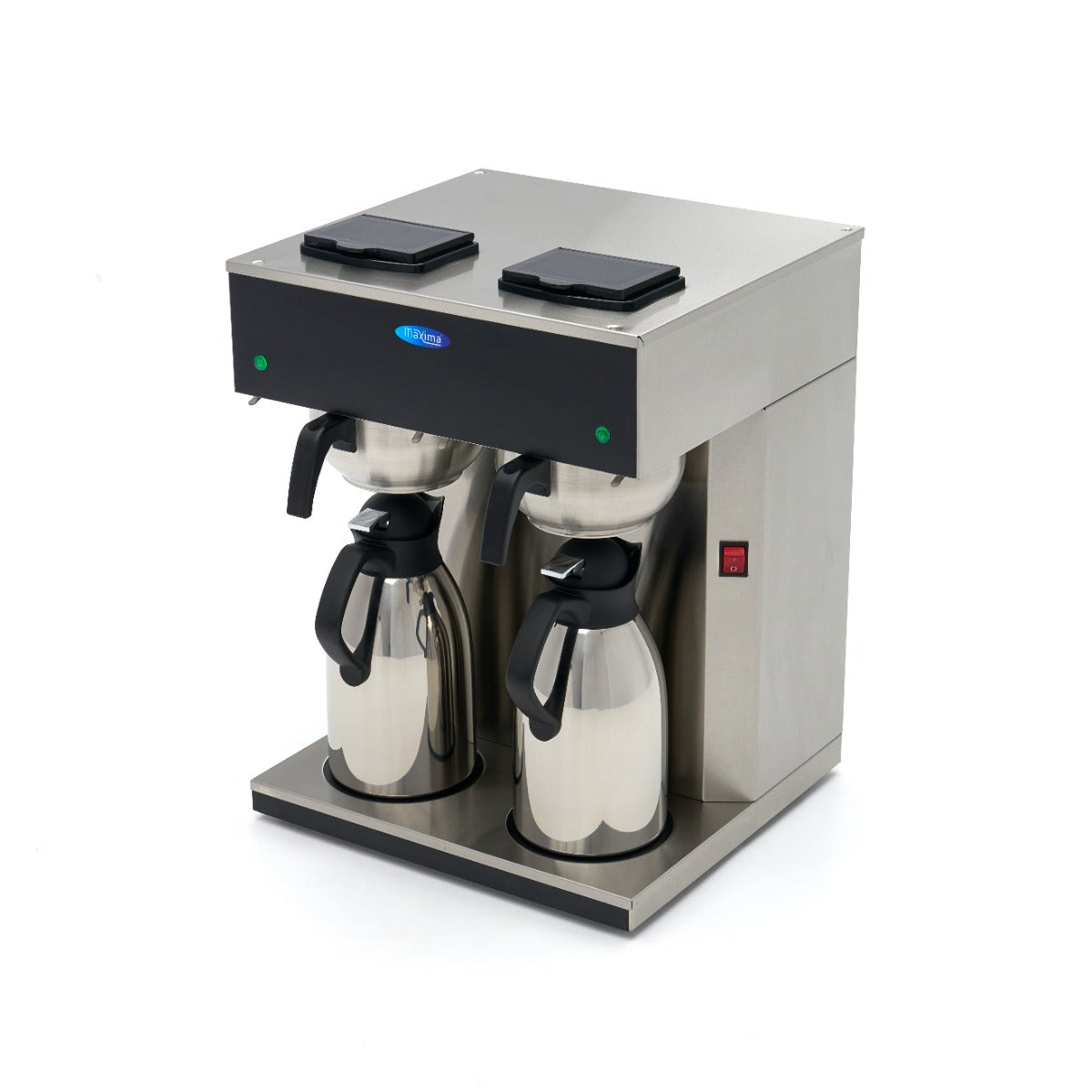 Filterkoffiezetapparaat - Dubbel - 2x 2 l - met Thermoskan