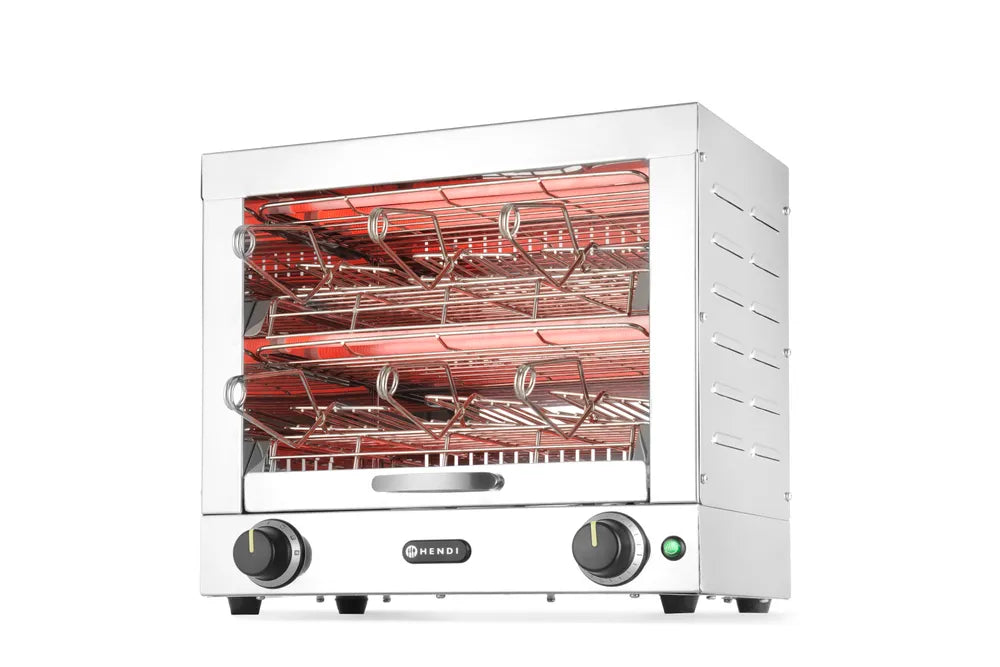 Tosti-apparaat met 6 tostiklemmen