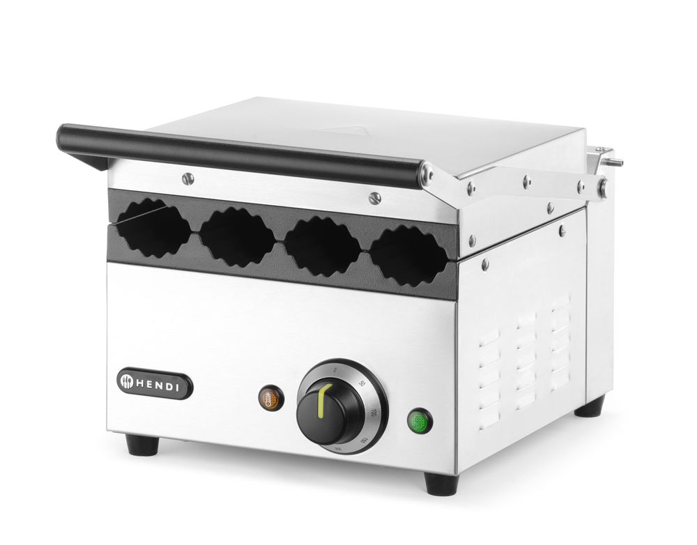 Contactgrill voor hotdogs en wraps