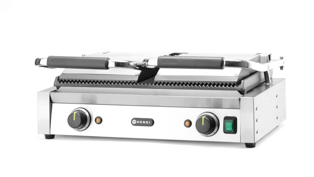 Contactgrill - dubbele versie
Geheel geribd