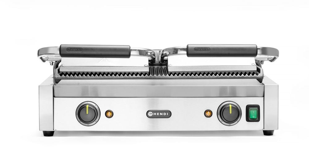 Contactgrill - dubbele versie
Geheel geribd