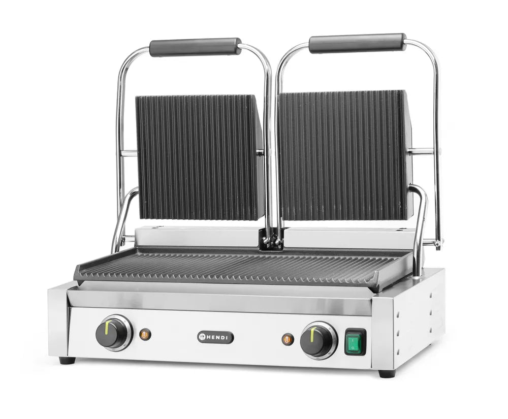Contactgrill - dubbele versie
Geheel geribd