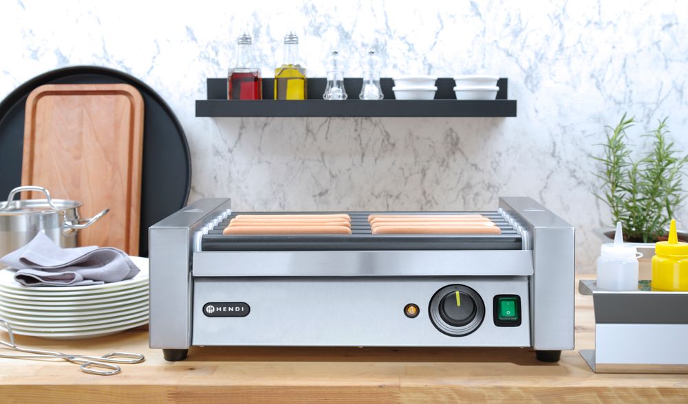 Worstenroller grill - één zone