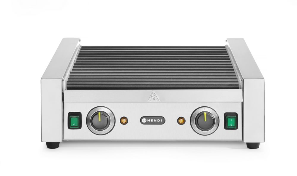 Worstenroller grill - twee zones