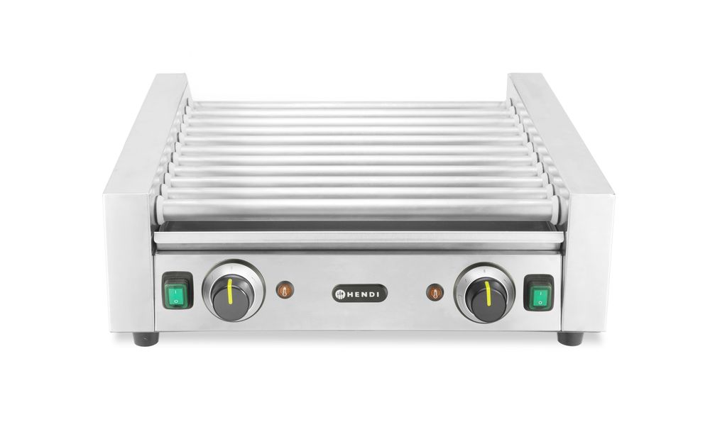 Worstenroller grill, 2 zones