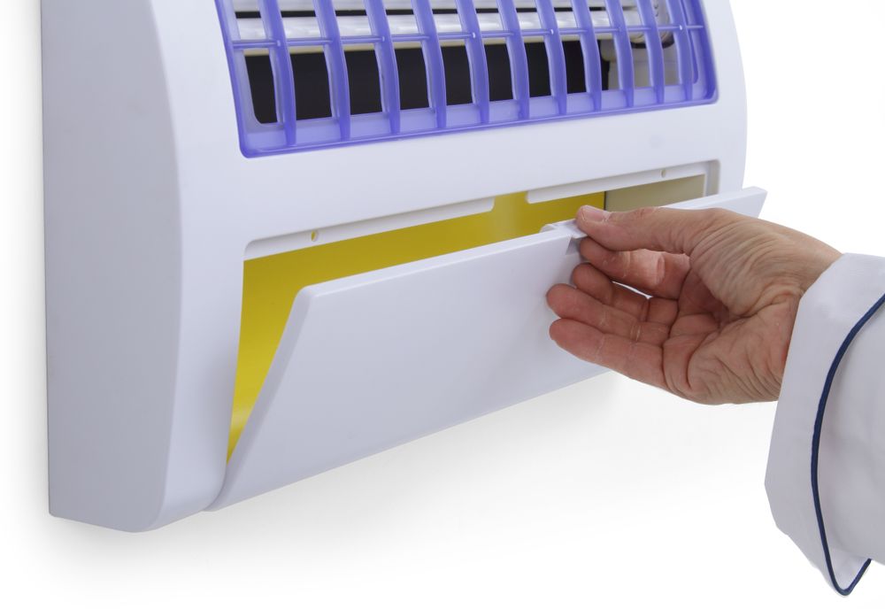 Insectenverdelger met kleefplaat 120 m²