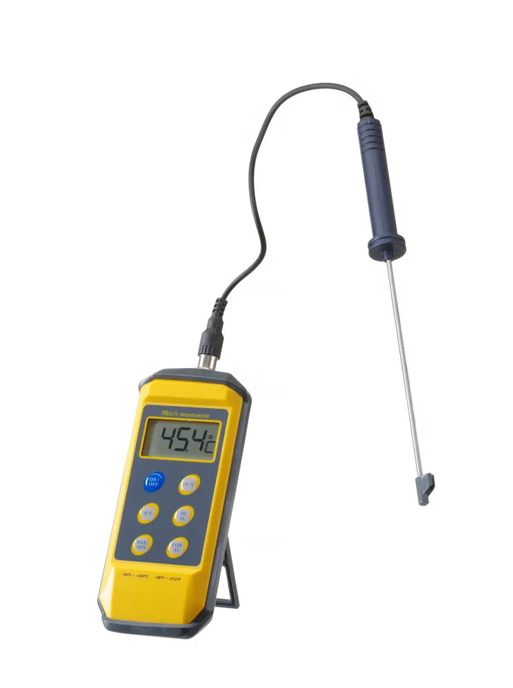 Thermometer met stiftsonde