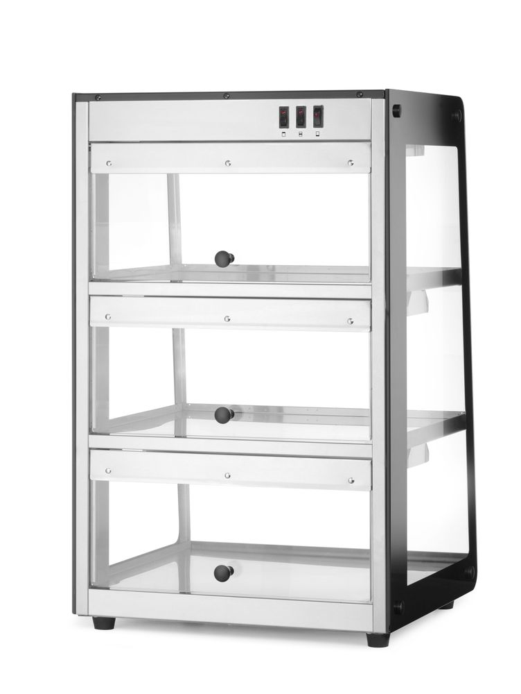 Opzet warmhoudvitrine