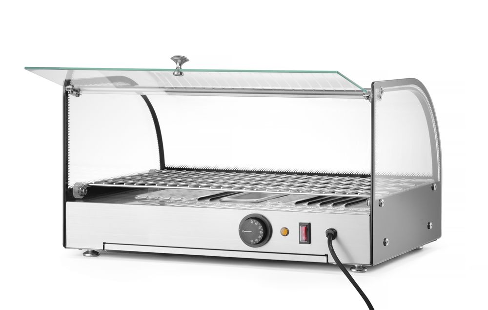 Opzet warmhoudvitrine