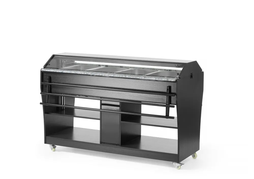 Warm buffet display