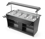 Warm buffet display
