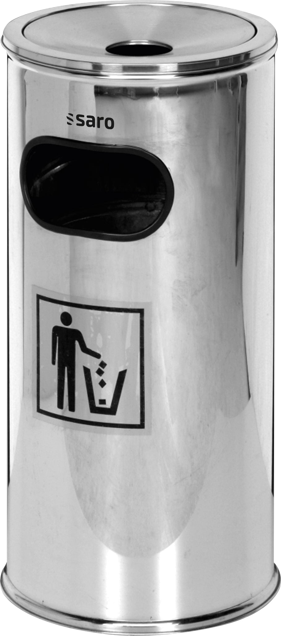SARO Afvalbak met asbak model REMCO