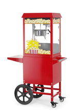 Popcornmachine met kar