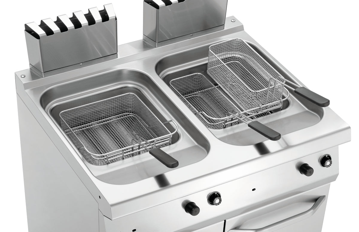 Friteuse Gas, 700, B800, 2x15L