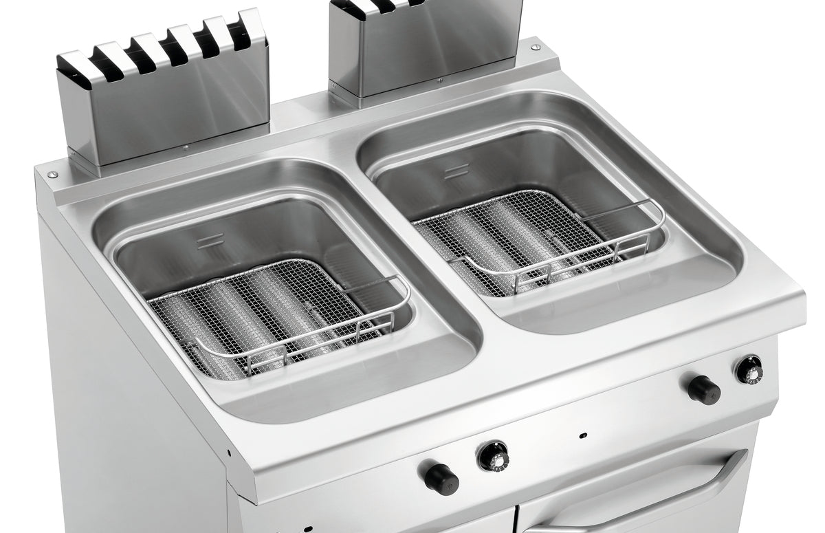 Friteuse Gas, 700, B800, 2x15L