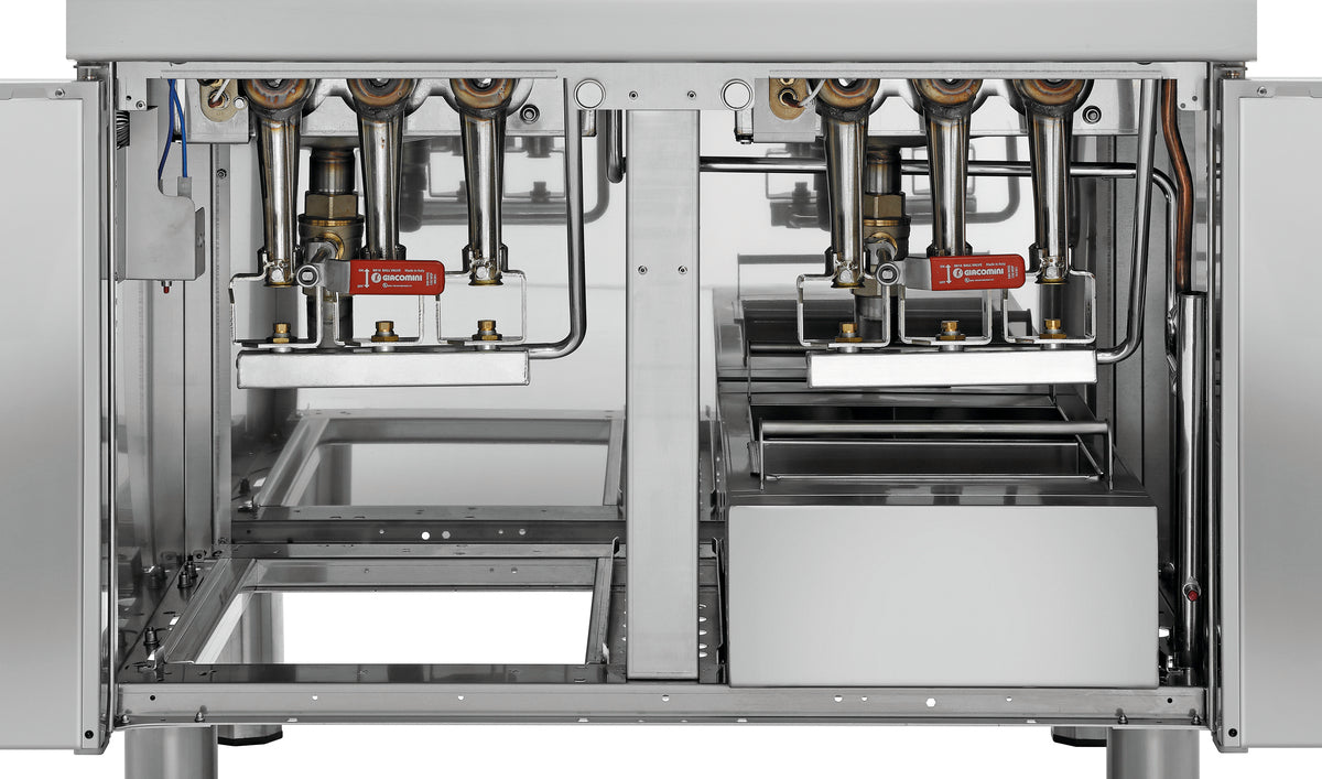 Friteuse Gas, 700, B800, 2x15L