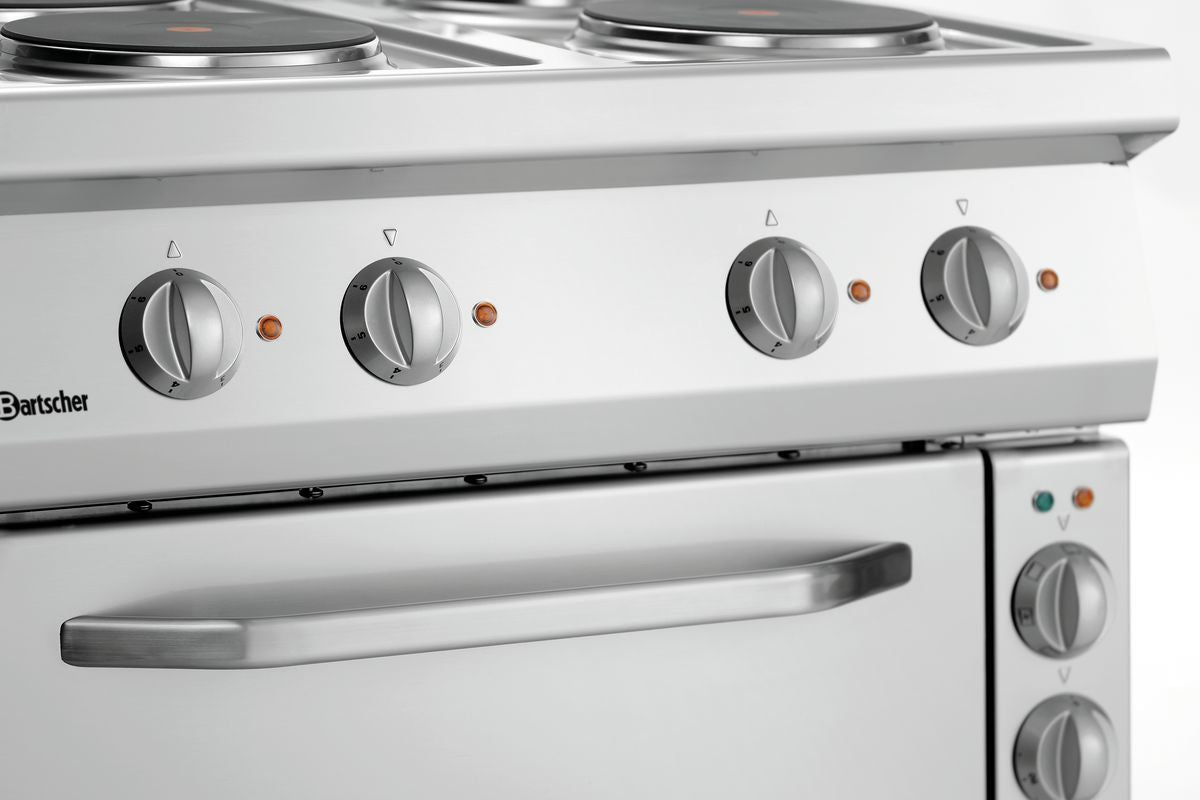 Elektrisch fornuis 700, B800, 4PL, EBO