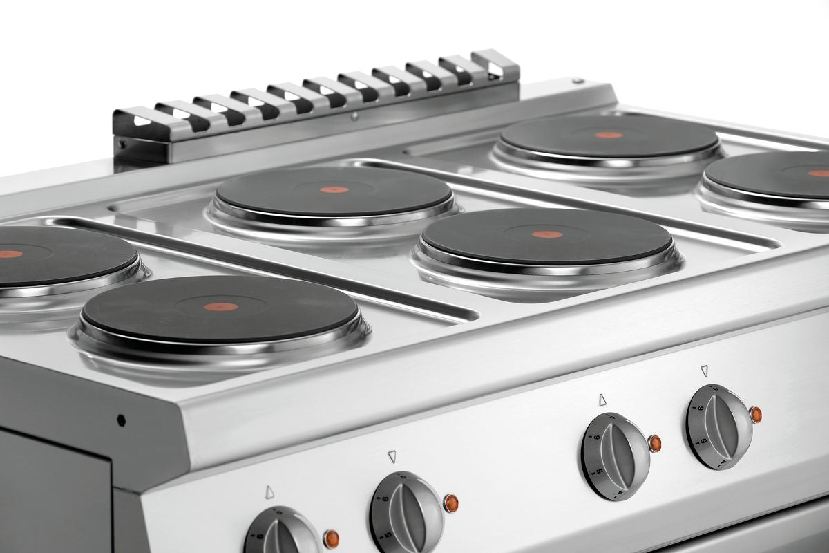 Elektrisch fornuis 700, B1200, 6PL, EBO