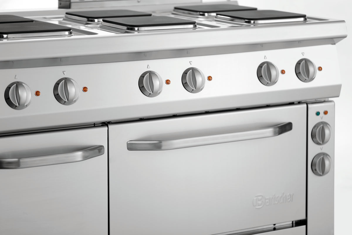 Elektrisch fornuis 700, B1200, 6PL, EBO