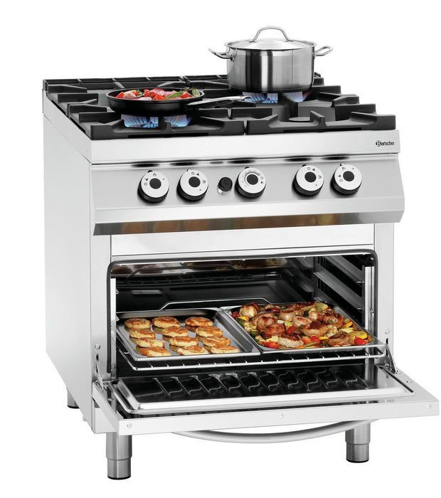 Gas stove 900, B900, 4-burner, GO