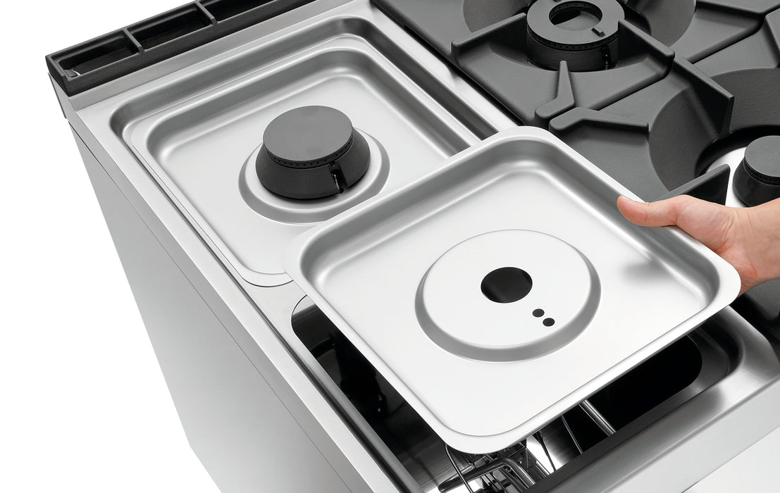 Gas stove, 6 burners, GO 2/1GN,NS