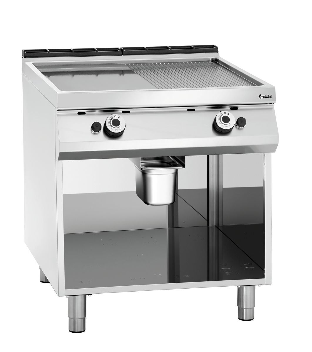 Gas bakplaat, 1/2+1/2, PO