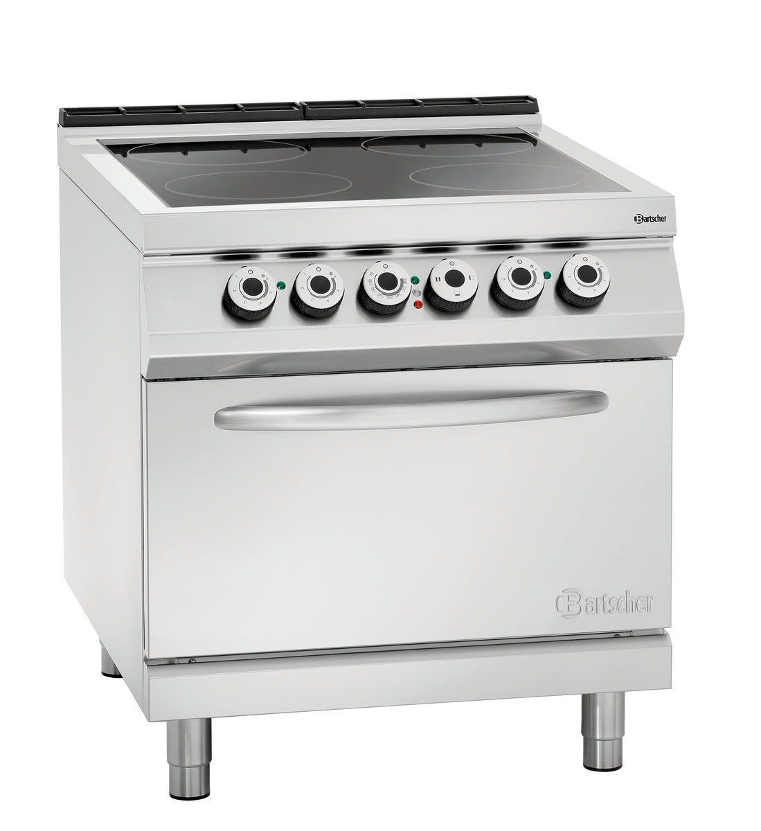 Cer. Fornuis 4-randers, EO 2/1GN