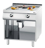 Grillplaat el., glad