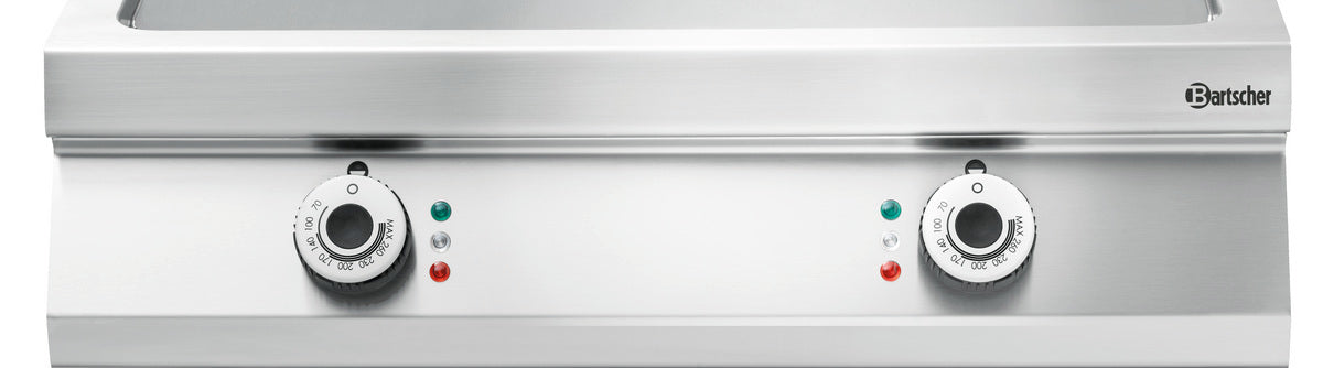 Grill plate el., smooth