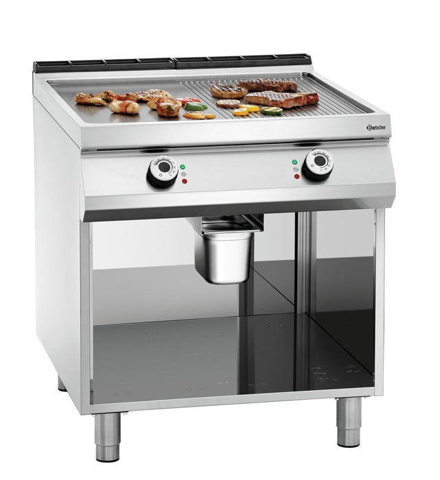 Elektrische bakplaat, 1/2+1/2, PO