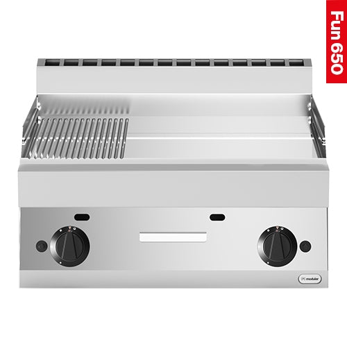 bakplaat |glad-geribbeld|