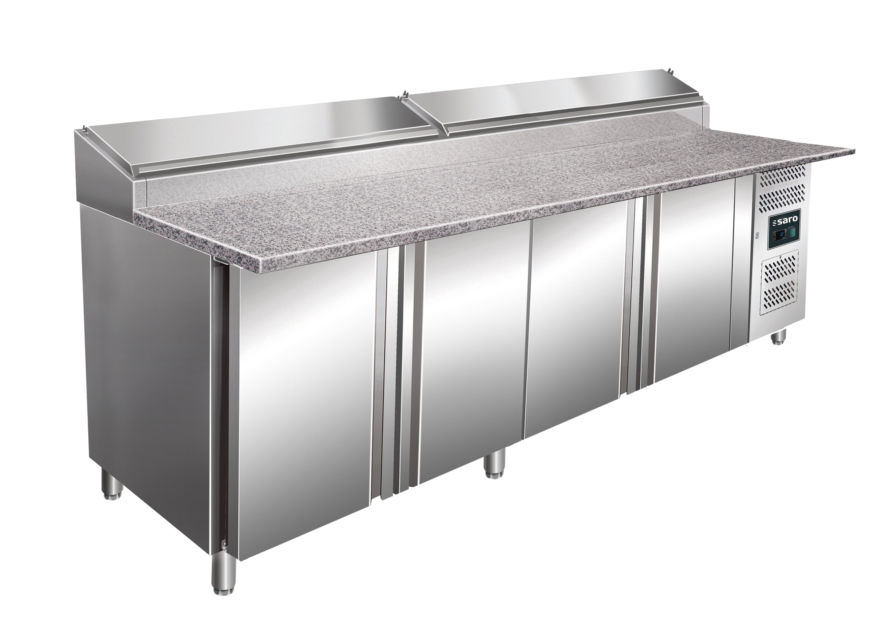SARO Voorbereidingswerkbank, werkblad graniet - 1/3 GN model SH 2500