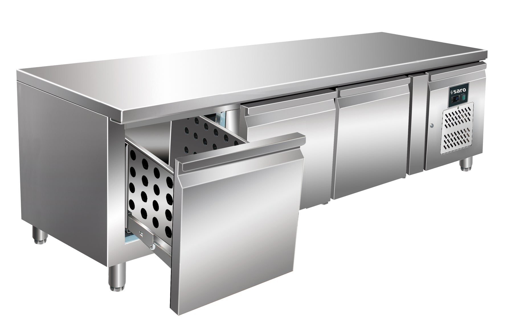 SARO Onderbouw koelwerbank met lades model UGN 3100 TN-3S