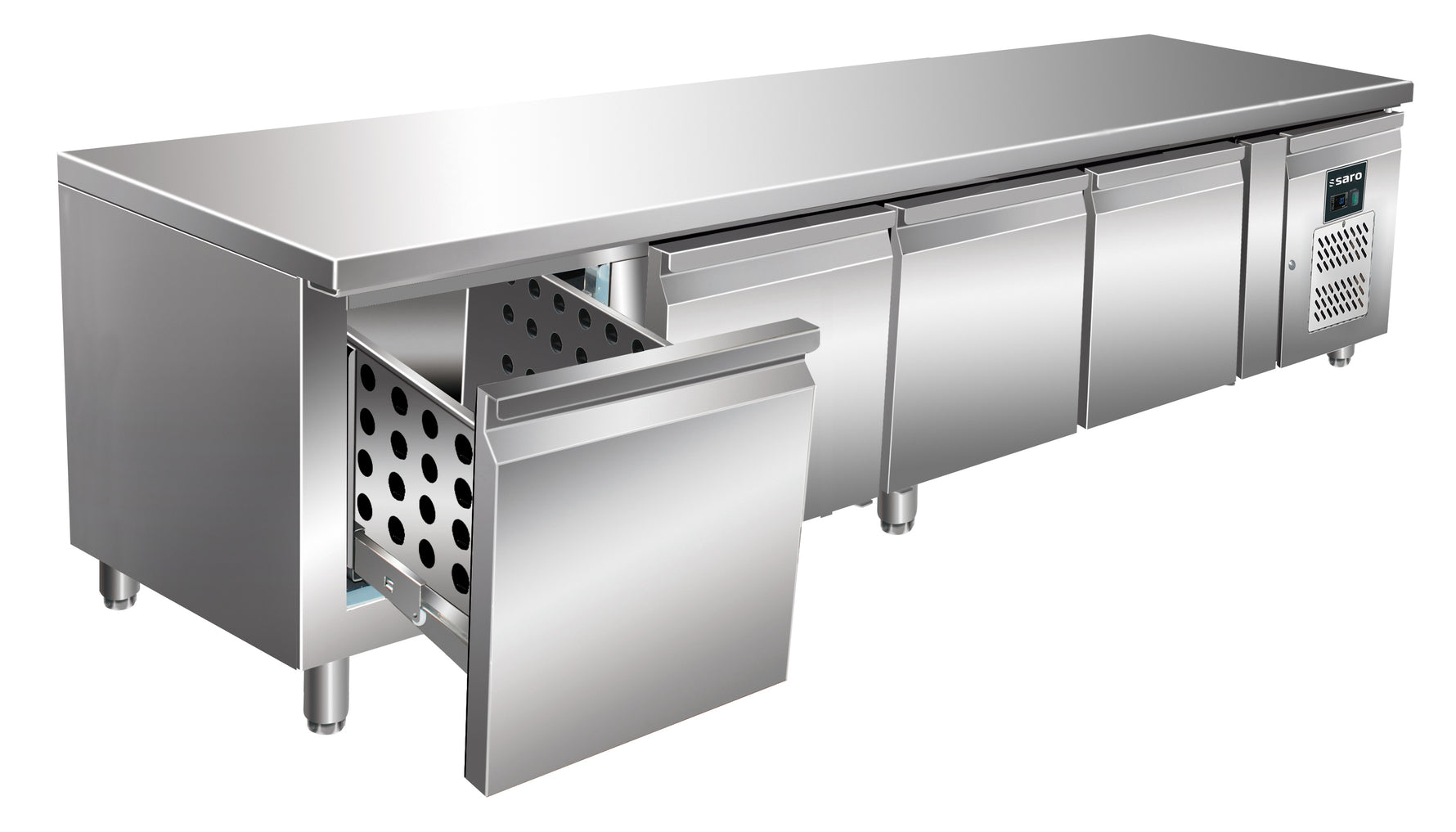 SARO Onderbouw koelwerbank met lades model UGN 4100 TN-4S