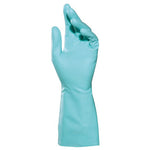 Mapa Professional Ultranitrile 454 waterdichte werkhandschoen maat 7 turquoise, 1 x 50 stuks