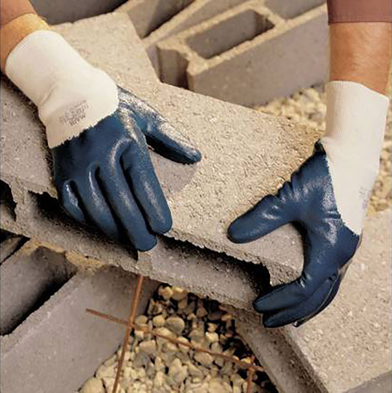 Mapa Professional Titan 391 werkhandschoen voor zwaar werk maat 10 blauw, 1 x 100 stuks