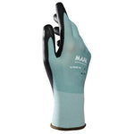 Mapa Professional Ultrane 510 werkhandschoen met coating maat 9 zwart/grijs, 1 x 96 stuks