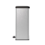 Curver Decobin Duo pedaalemmer 26+26 liter zilver/zwart