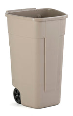 Mobiele container basis 110 liter beige