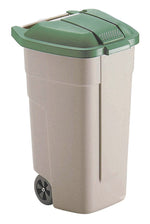 Mobiele container basis 110 liter beige