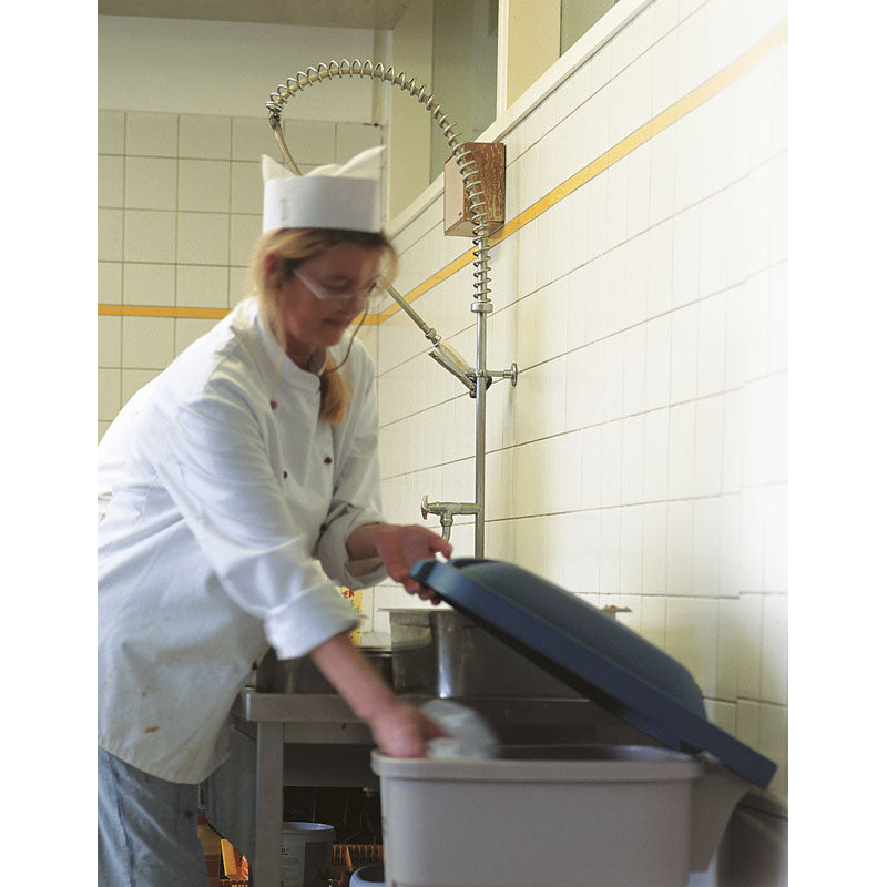 Mobiele container basis 110 liter beige