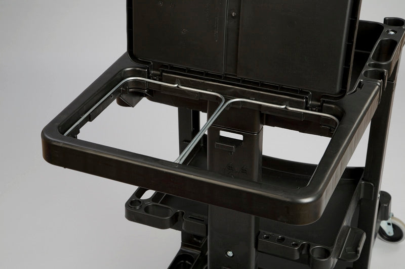 Rubbermaid dubbele afvalzakhouder staal