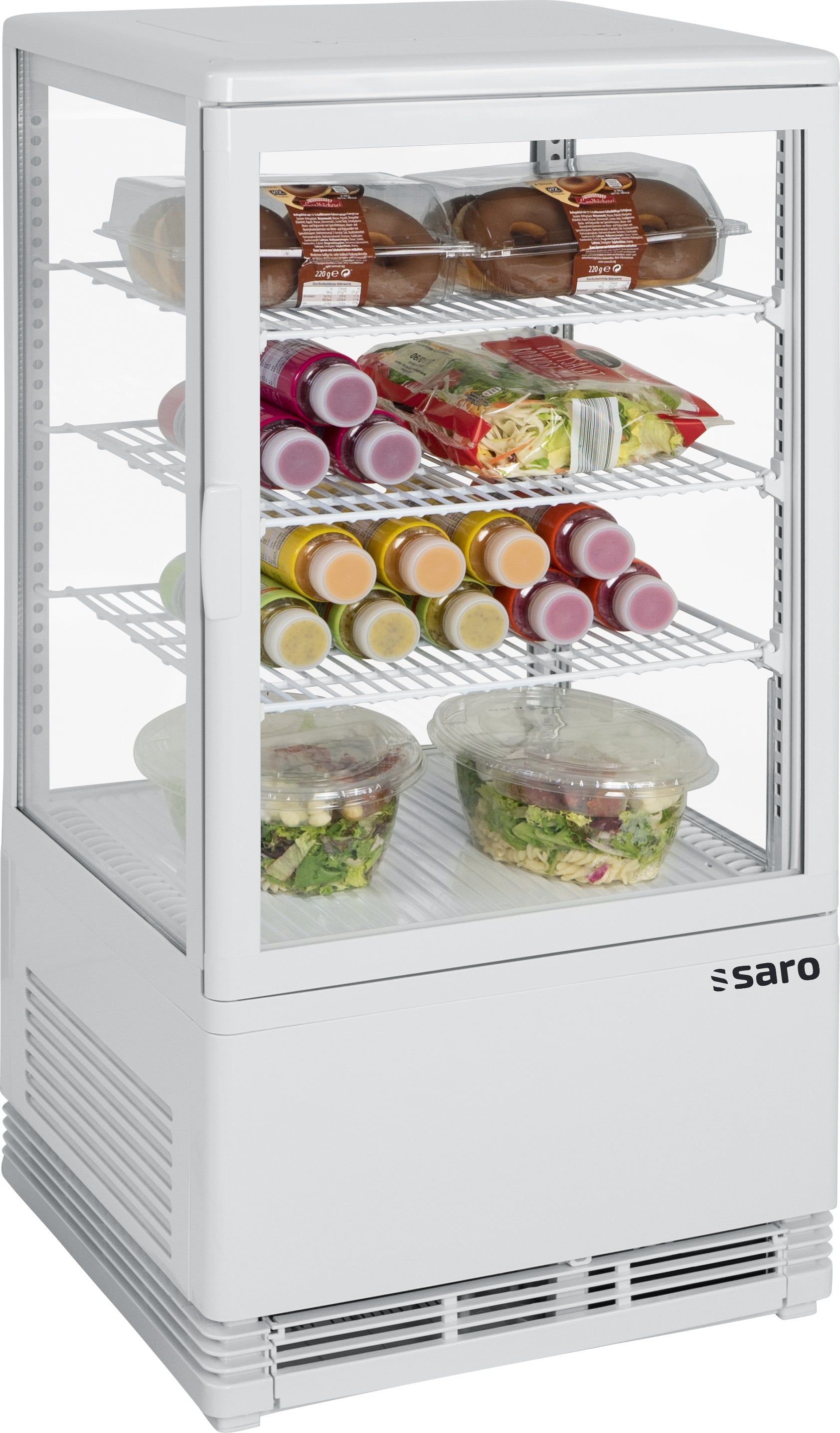 SARO Mini-koelvitrine 70 liter model SC 70 wit
